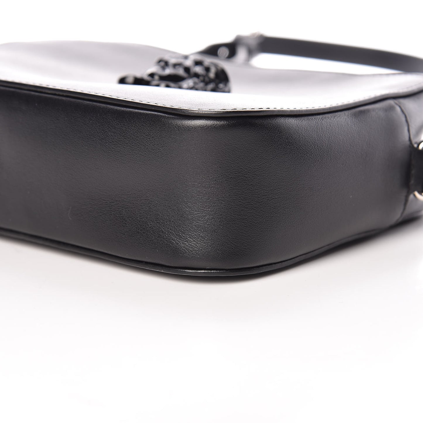 Calfskin Palazzo Camera Bag Black