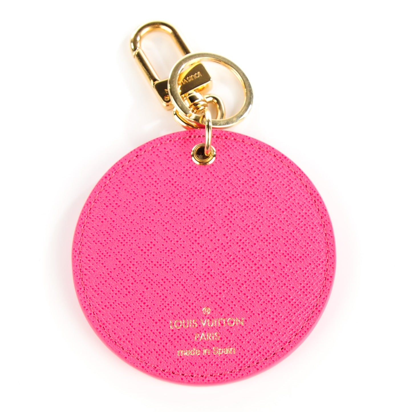 Monogram Illustre V Bag Charm Key Ring Grenade