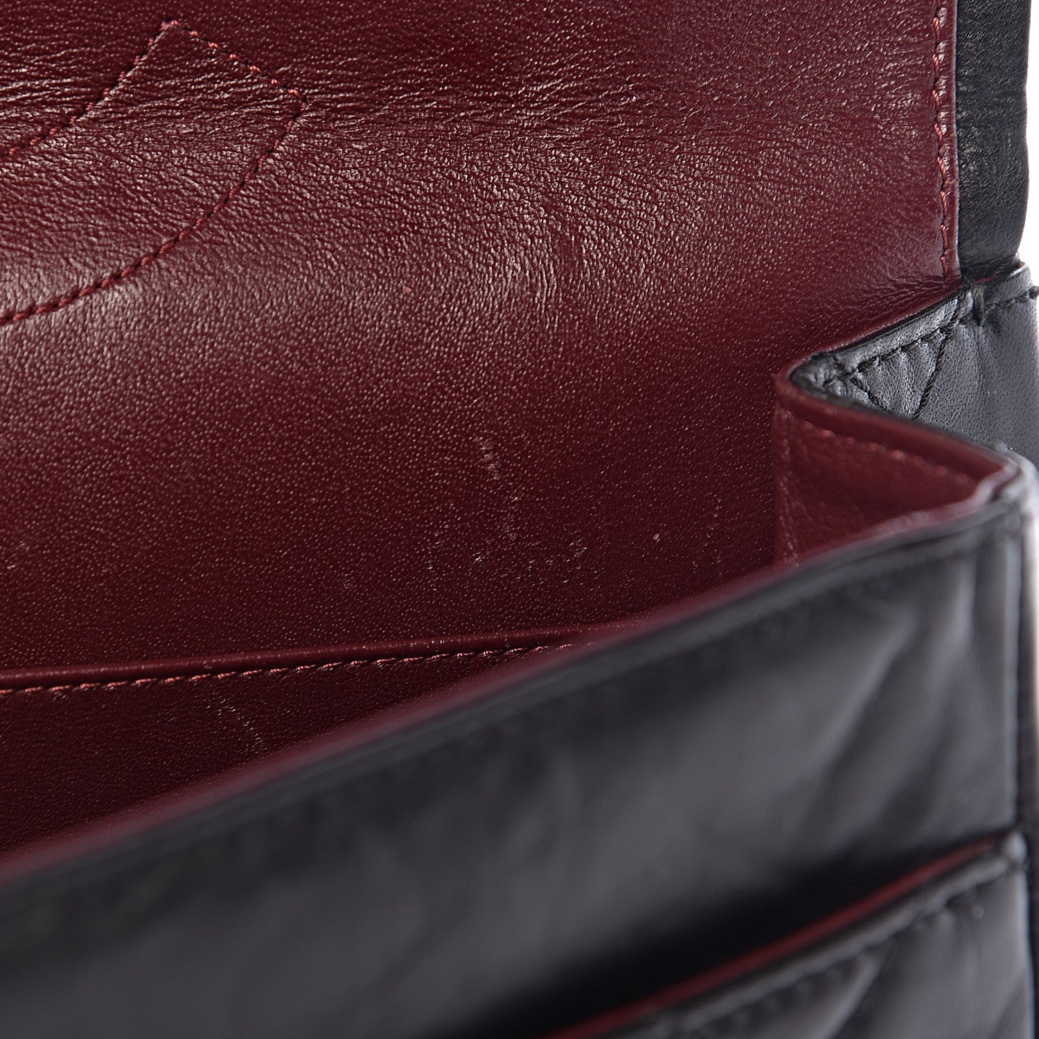 Chanel Aged Calfskin Quilted 2.55 Reissue 227 Flap Black 7 of 13