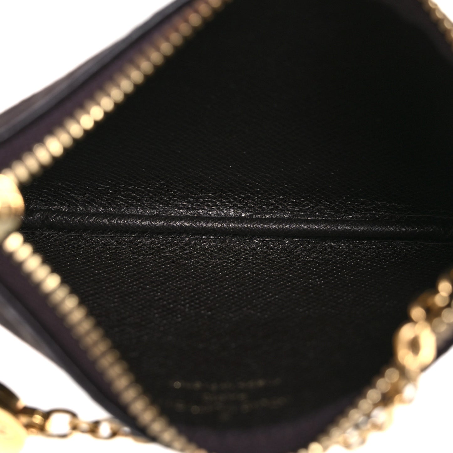 Idylle Key Pouch Fusain