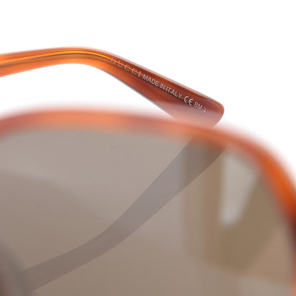 Gucci Acetate Square Frame Sunglasses GG 3834/F/S Tortoise 6 of 7