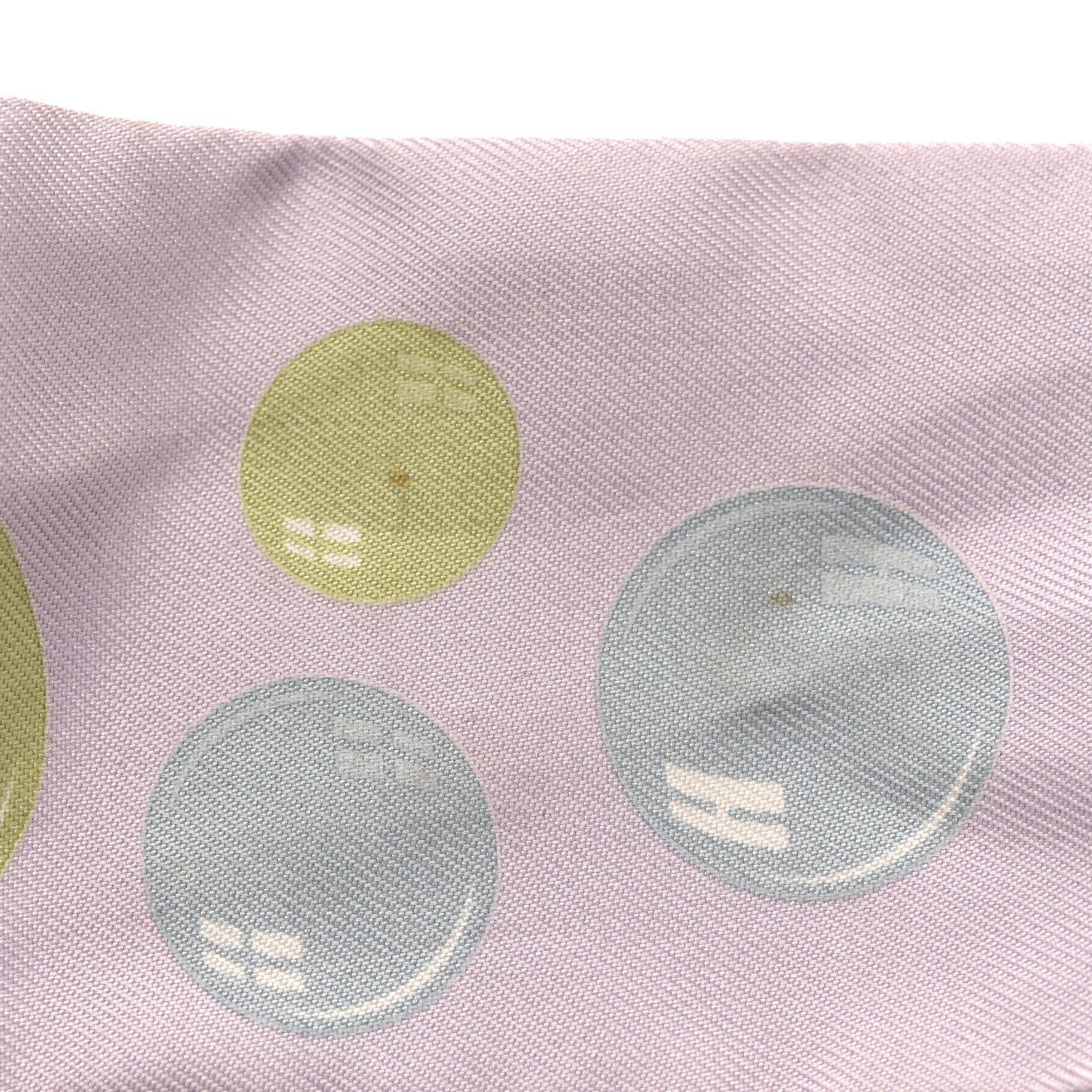 Hermes Silk Bal De Bulles Twilly 5 of 5