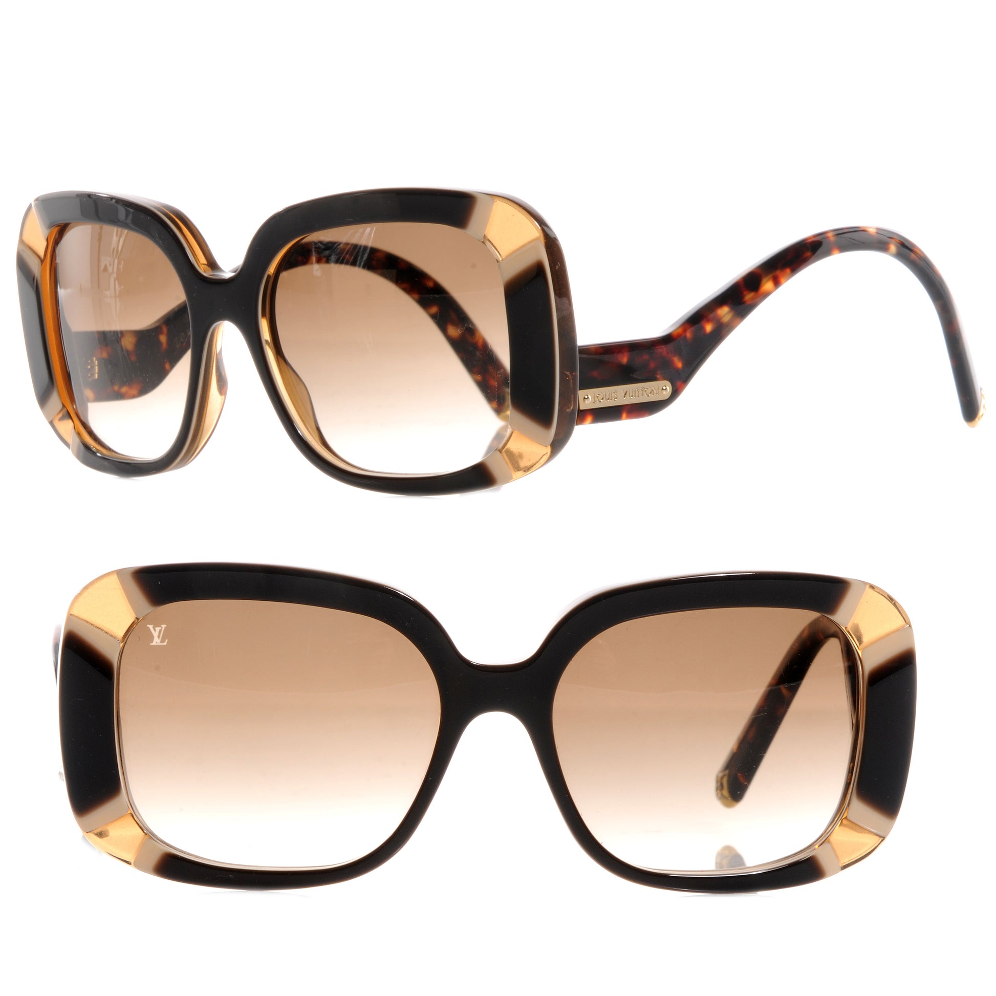 Louis Vuitton Anemone Sunglasses Brown Z0401W 1 of 5