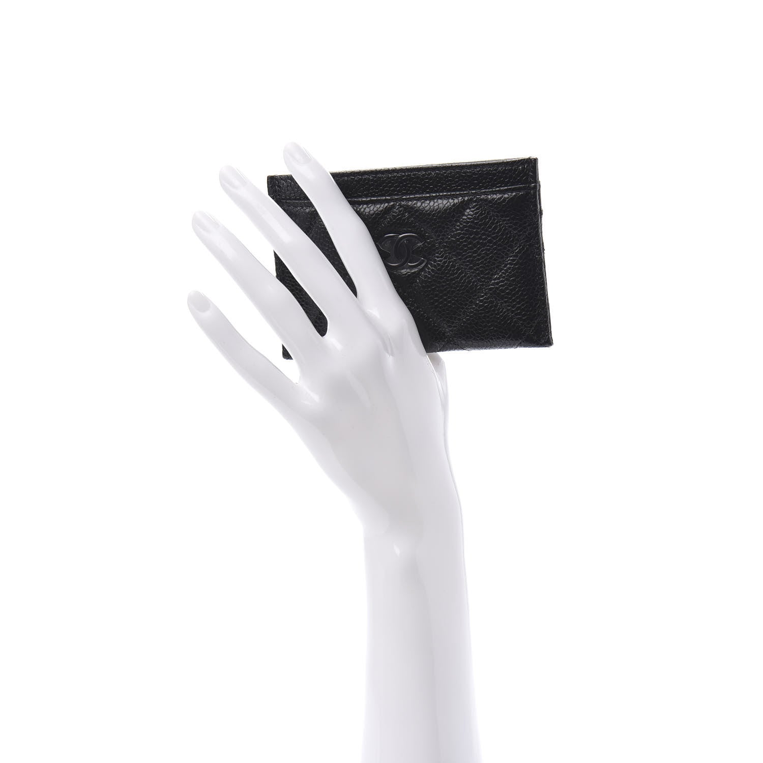 Chanel Caviar Quilted Incognito Card Holder Black 2 of 10