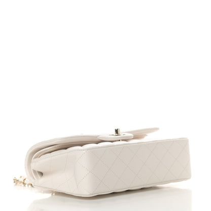 Chanel Caviar Quilted Small Double Flap White 4 of 11