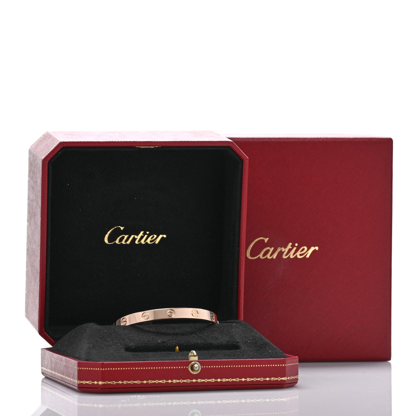 18K Pink Gold LOVE Bracelet 16