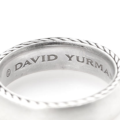 David Yurman Sterling Silver 6mm Streamline Band Ring 61 9.5 4 of 5