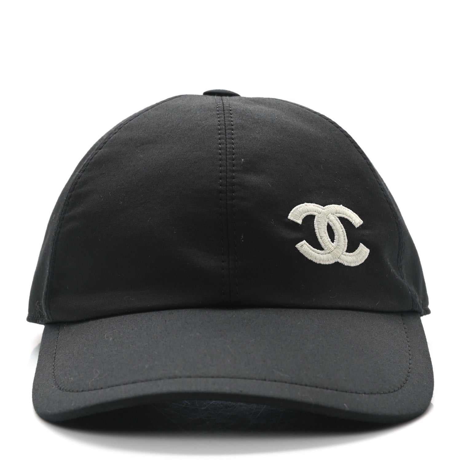 Chanel Cotton CC Cap Hat Black 4 of 7