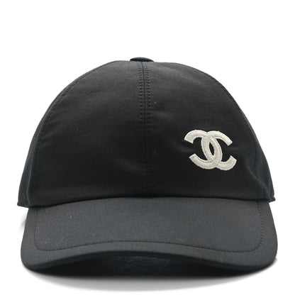 Chanel Cotton CC Cap Hat Black 4 of 7