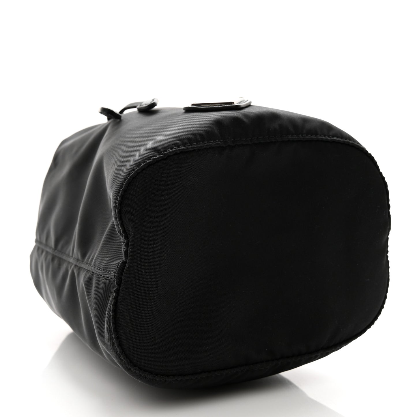 Nylon Vela Drawstring Pouch Black