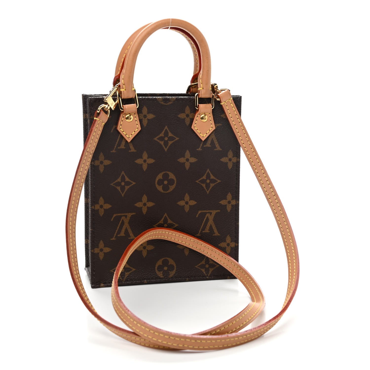 Louis Vuitton Monogram Petit Sac Plat 3 of 8