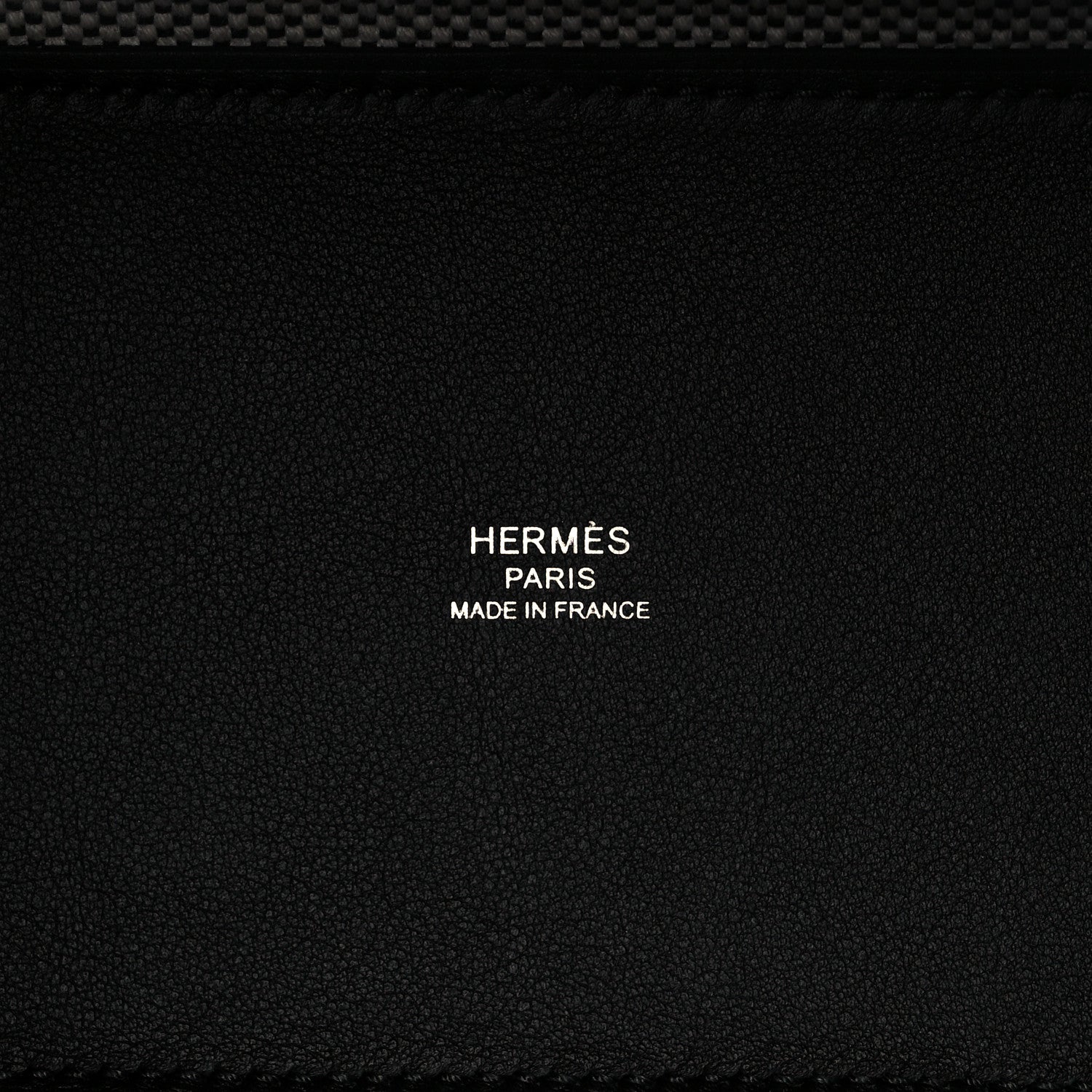 Hermes Swift H Canvas Cabas H En Biais 27 Black Ecru 6 of 10
