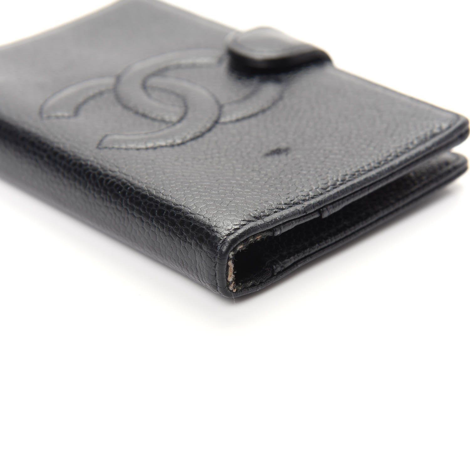 Chanel Caviar Timeless CC Ring Agenda Planner Black 8 of 10