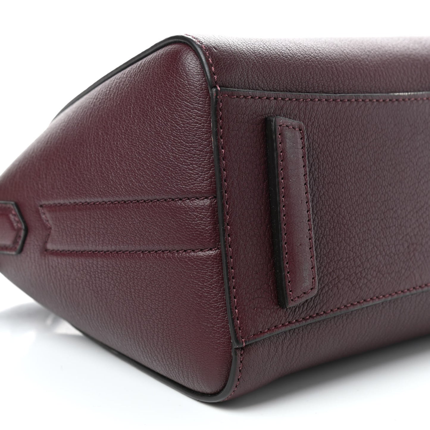 Sugar Goatskin Mini Antigona Aubergine