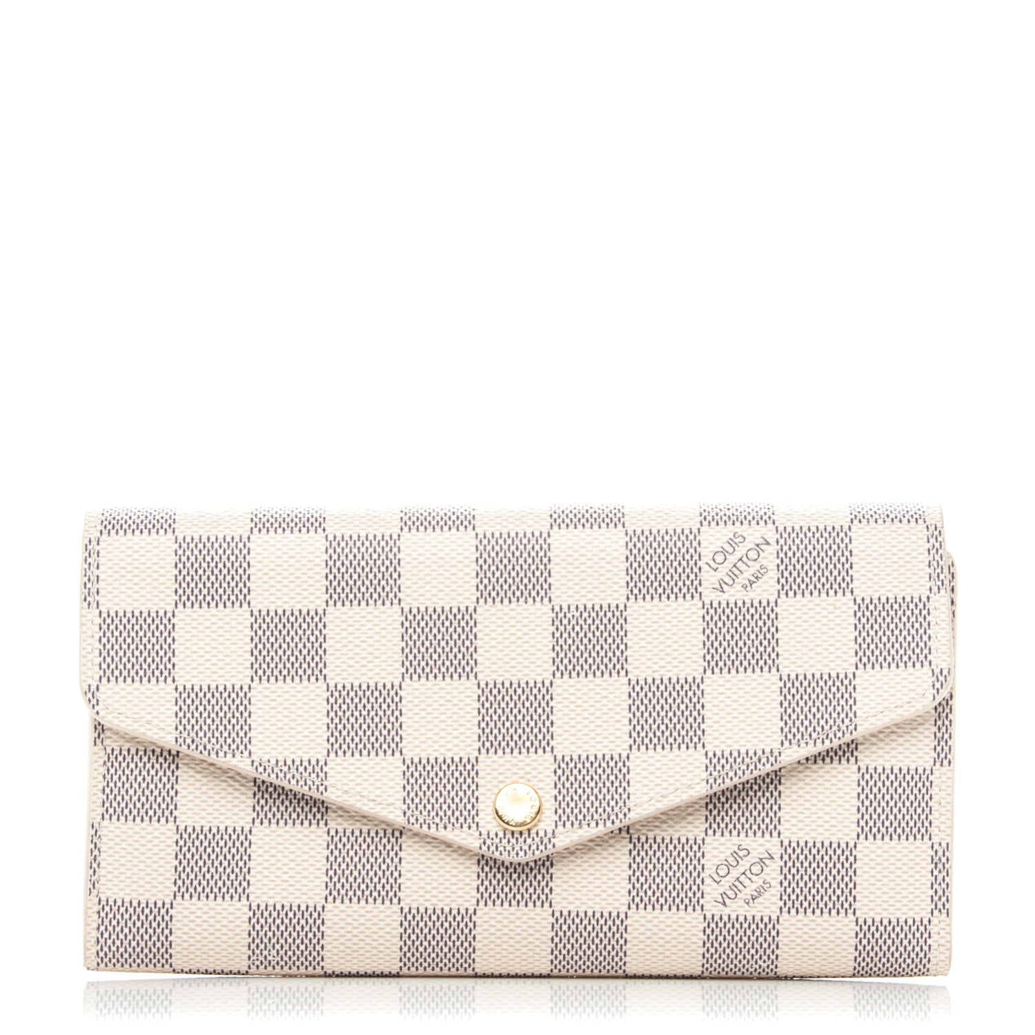 Louis Vuitton Damier Azur Sarah Wallet NM 1 of 7