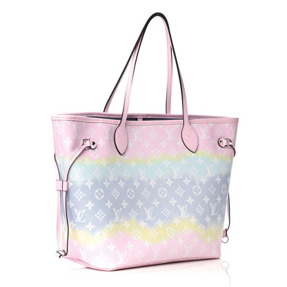 Louis Vuitton Monogram Escale Neverfull MM Pastel 3 of 8