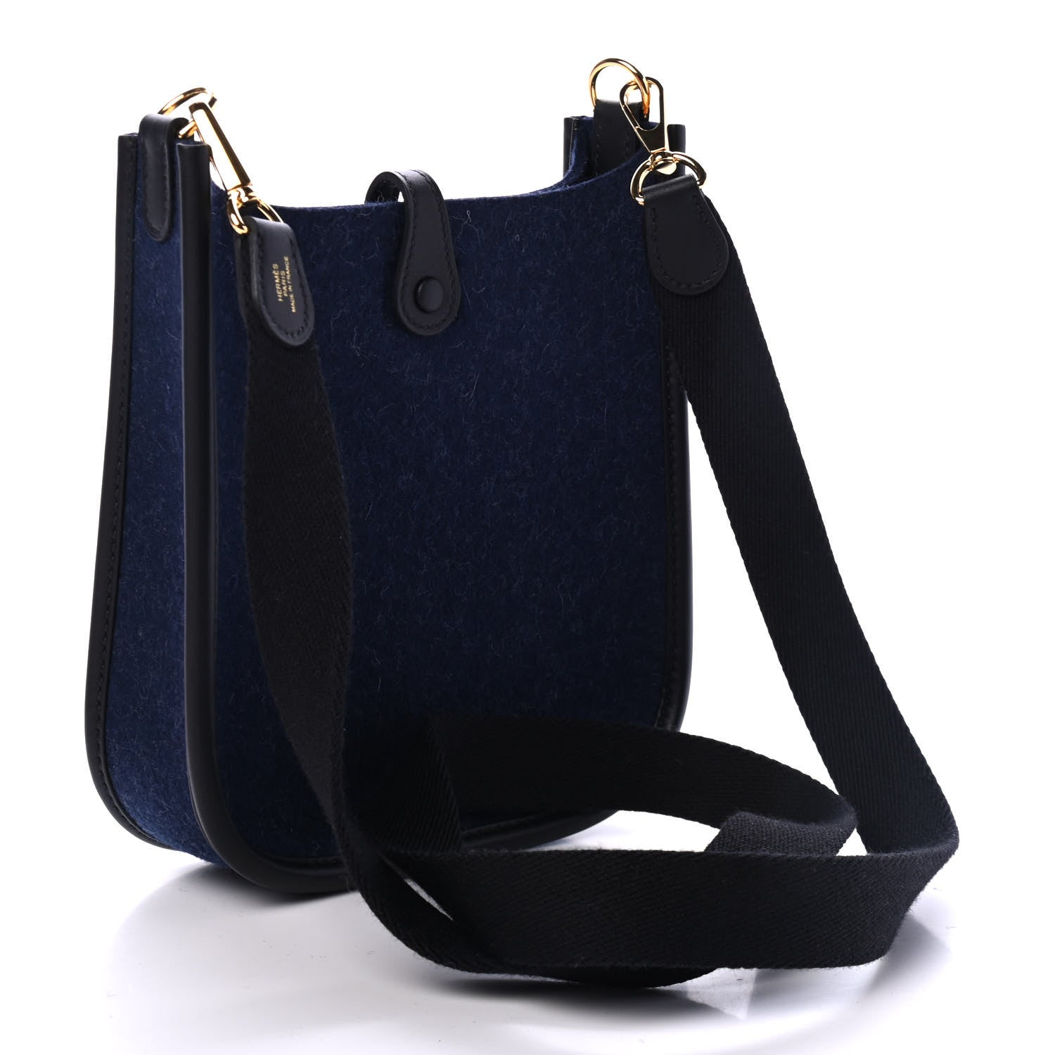 Hermes Feutre Swift Evelyne TPM Bleu Nuit Black 2 of 4