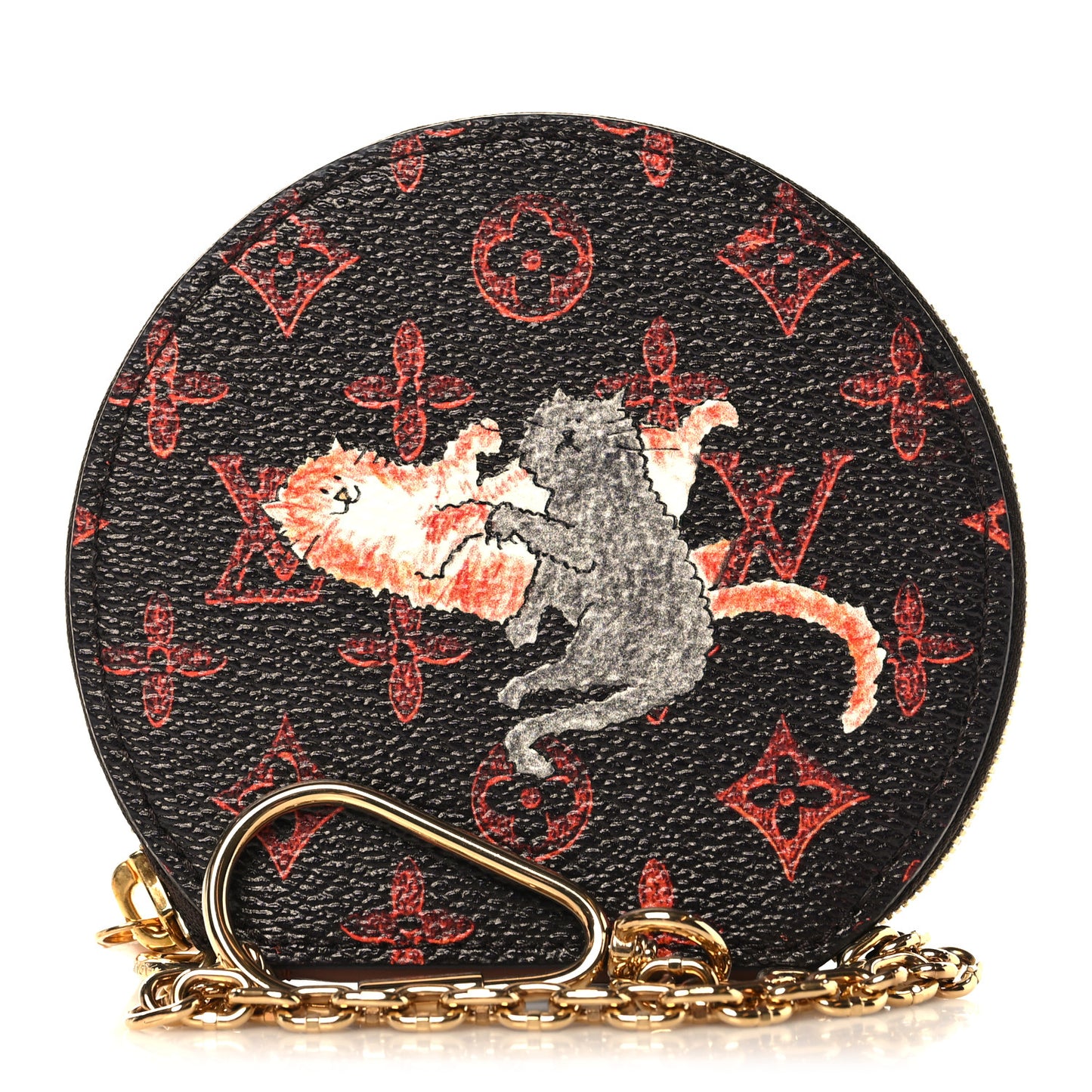 Calfskin Catogram Micro Boite Chapeau Marron