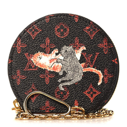 Louis Vuitton Calfskin Catogram Micro Boite Chapeau Marron 1 of 7