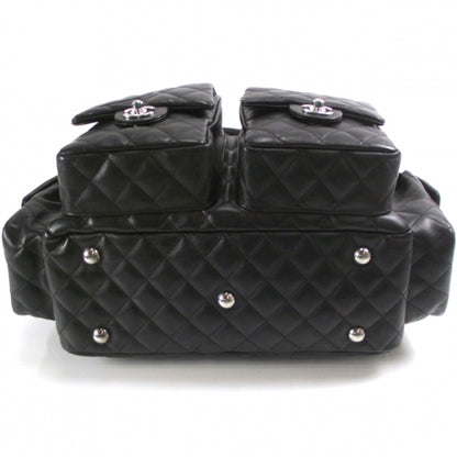 Chanel Calfskin Quilted Large Cambon Multipocket Reporter Black 4 of 12