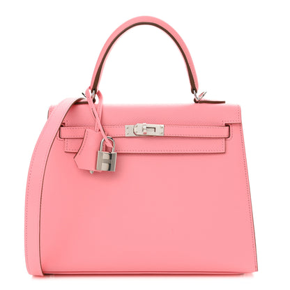 Hermes Epsom Kelly Sellier 25 Rose Confetti 1 of 11