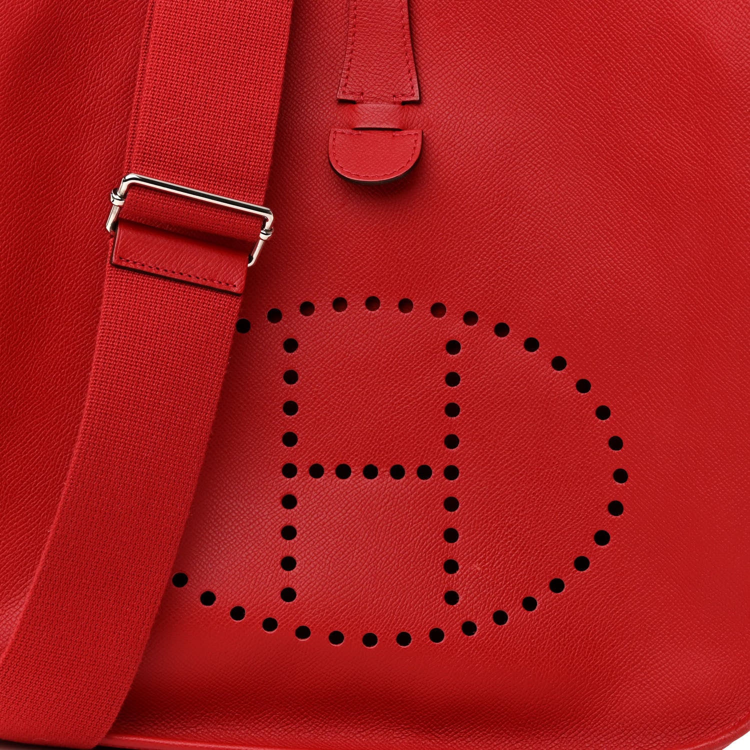 Hermes Epsom Evelyne III GM Rouge Casaque 7 of 11