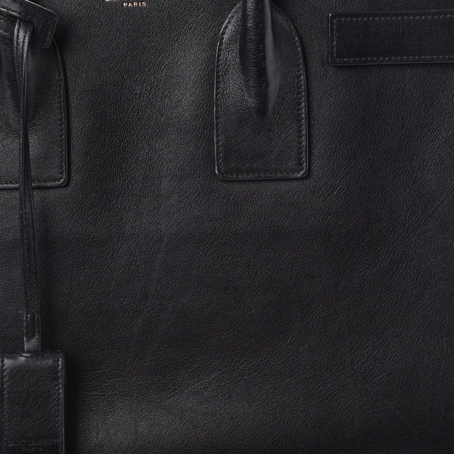 Calfskin Small Sac De Jour Black