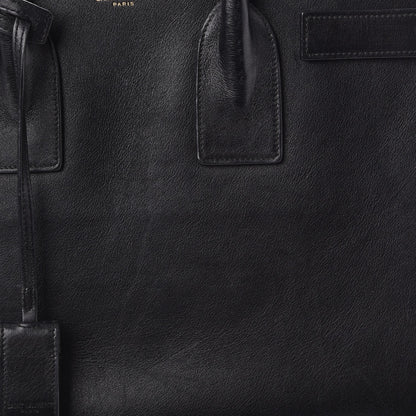 Saint Laurent Calfskin Small Sac De Jour Black 9 of 11