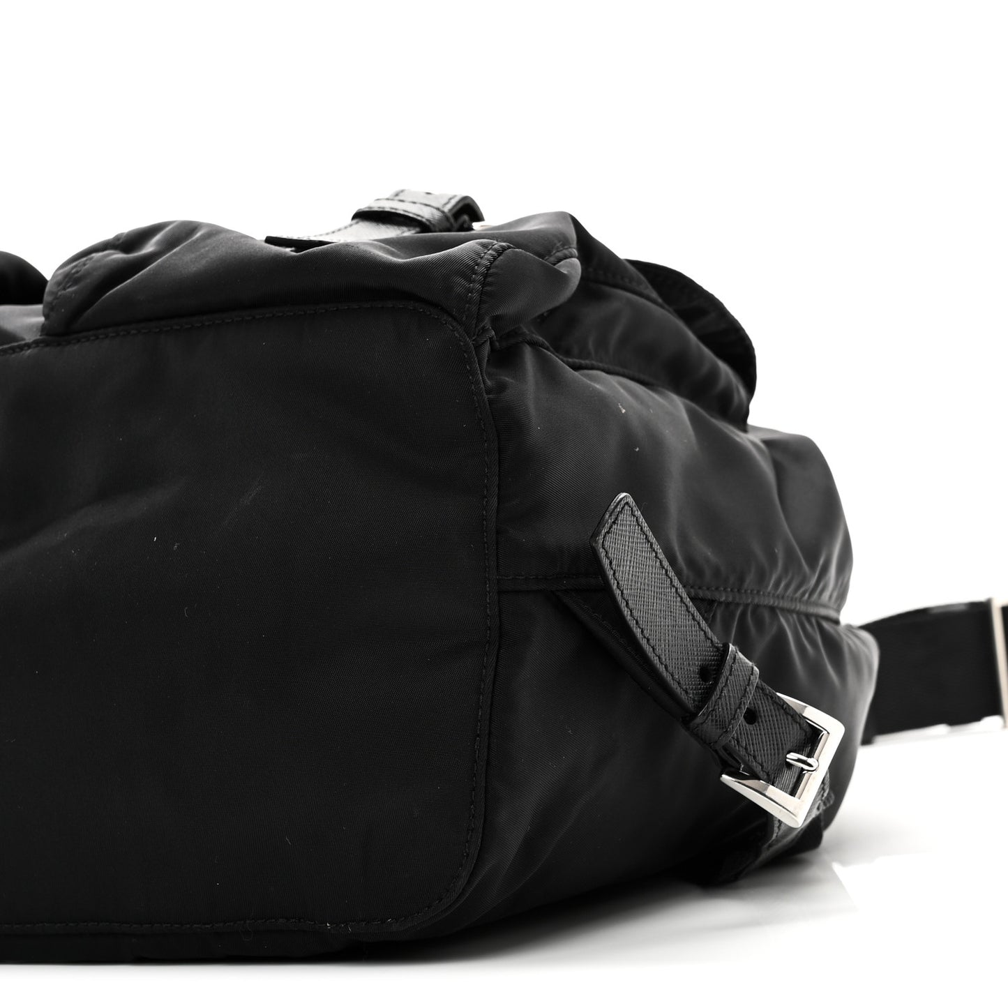 Nylon Vela Medium Backpack Black