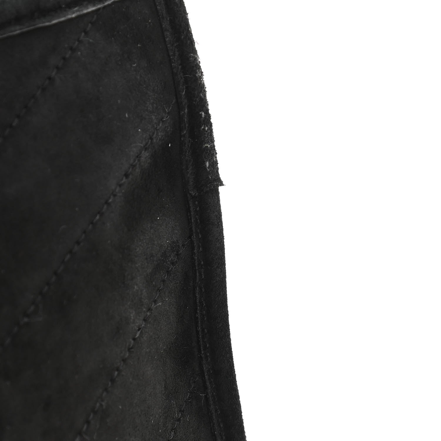 Saint Laurent Suede Monogram Medium Niki Chain Satchel Black 15 of 15