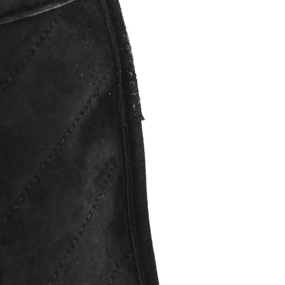 Saint Laurent Suede Monogram Medium Niki Chain Satchel Black 15 of 15
