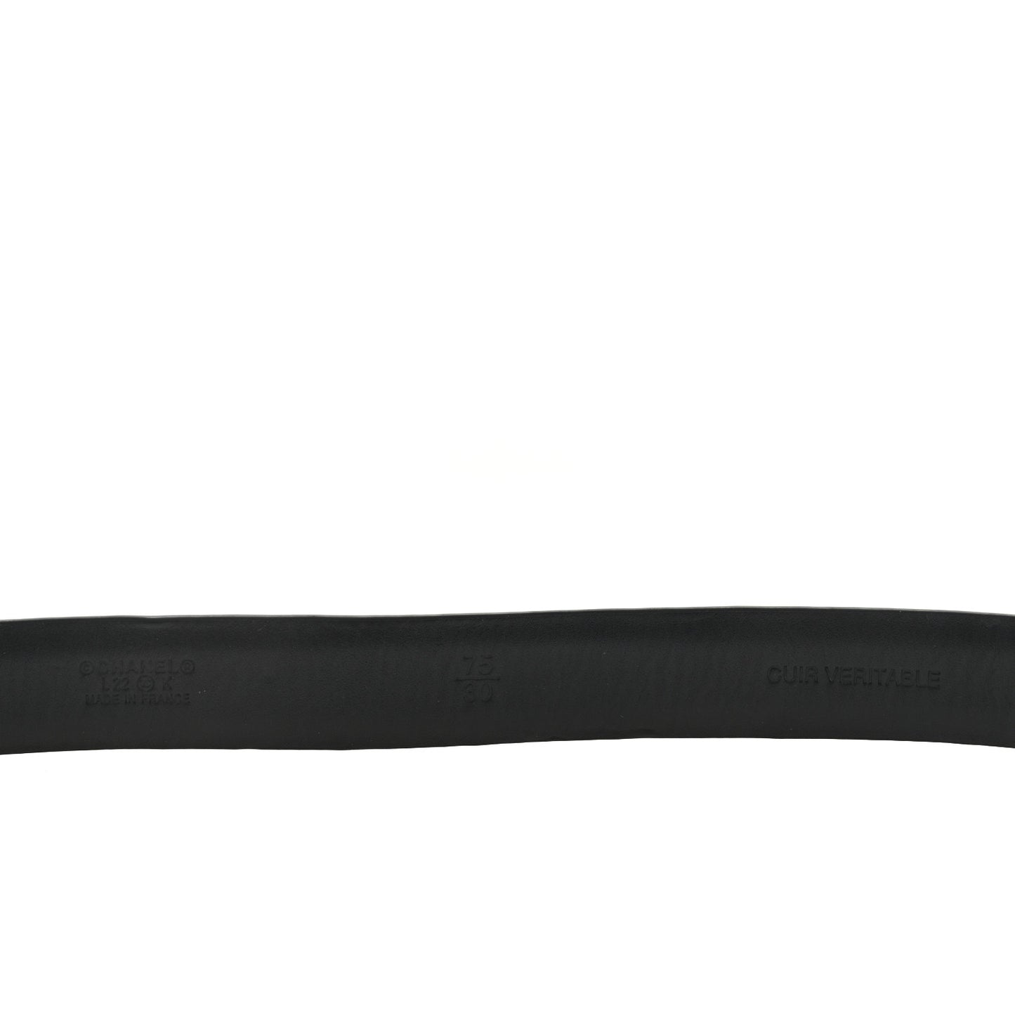 Calfskin Crystal CC Belt 75 30 Black