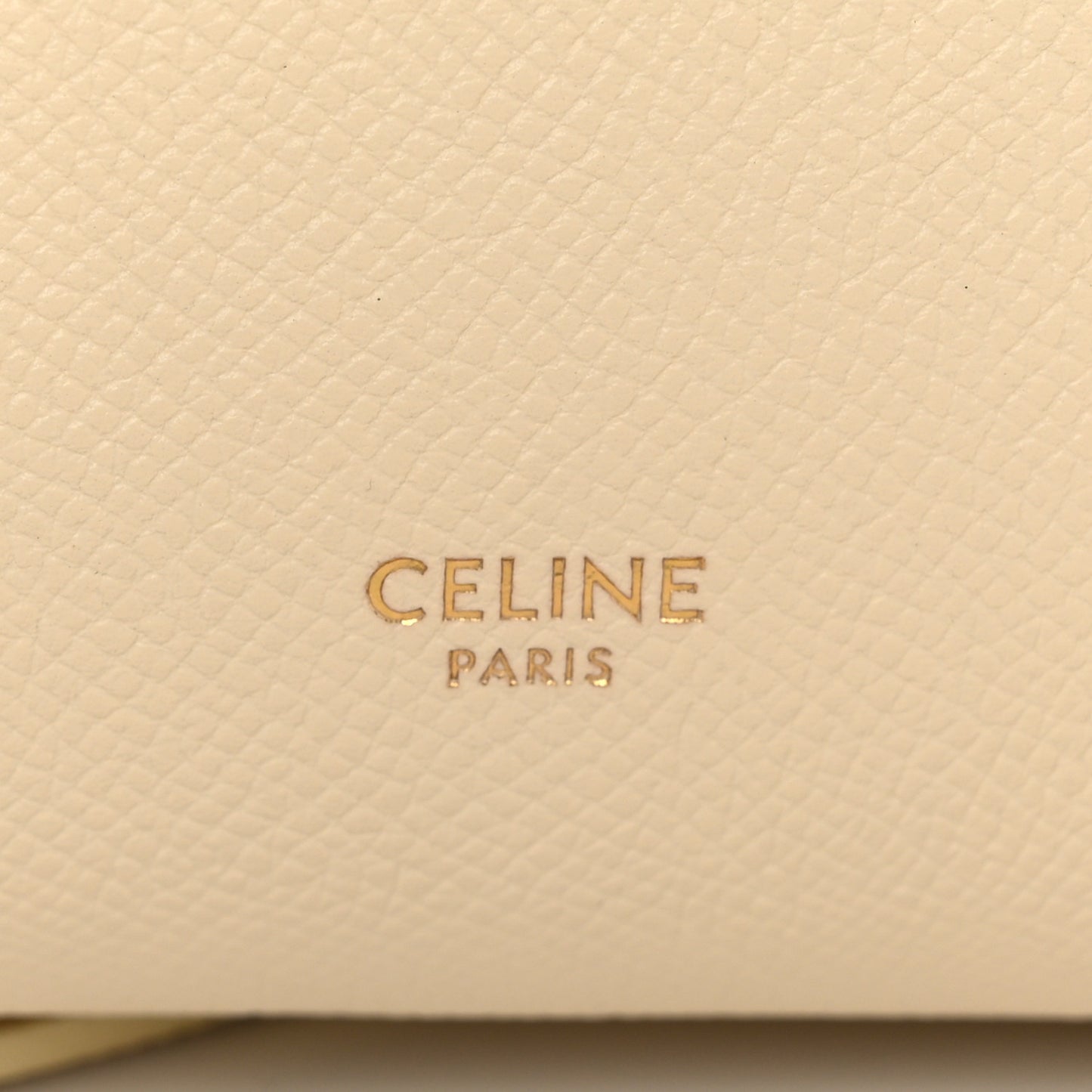 Grained Calfskin Nano Belt Bag Chalk