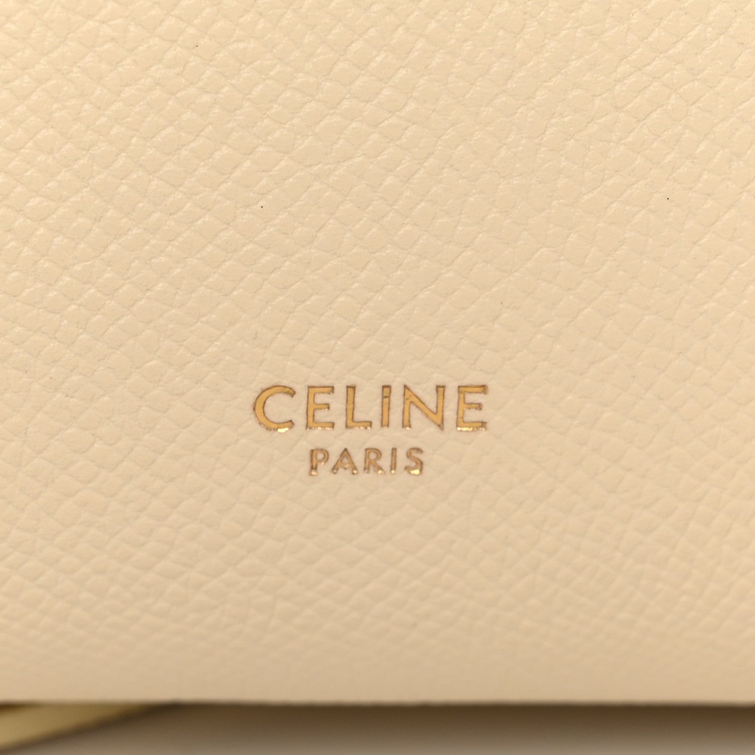 Celine Grained Calfskin Nano Belt Bag Chalk 6 of 10