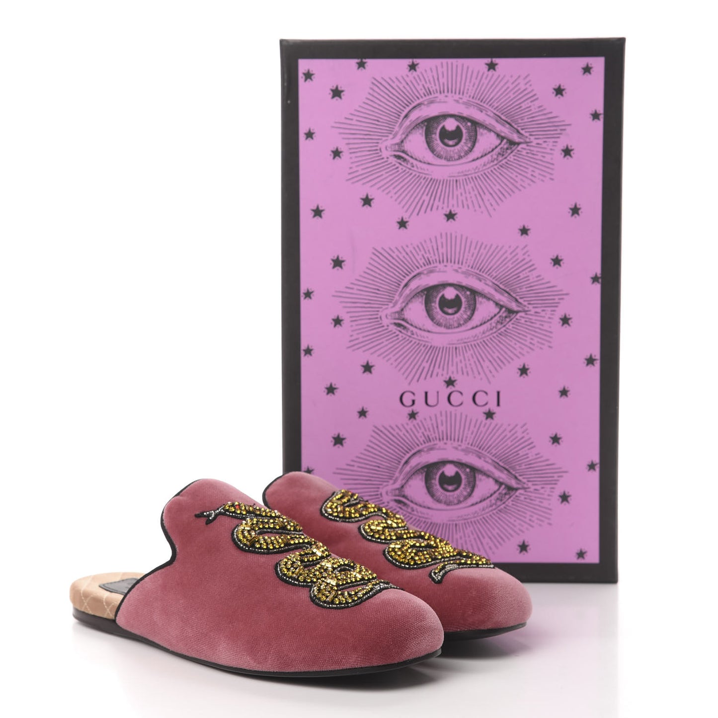 Velvet Crystal Snake Embroidered Womens Slippers 37 Tibet Red Black