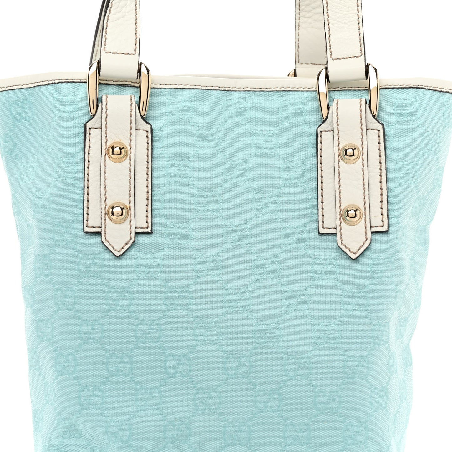 Monogram Tote Bag Blue