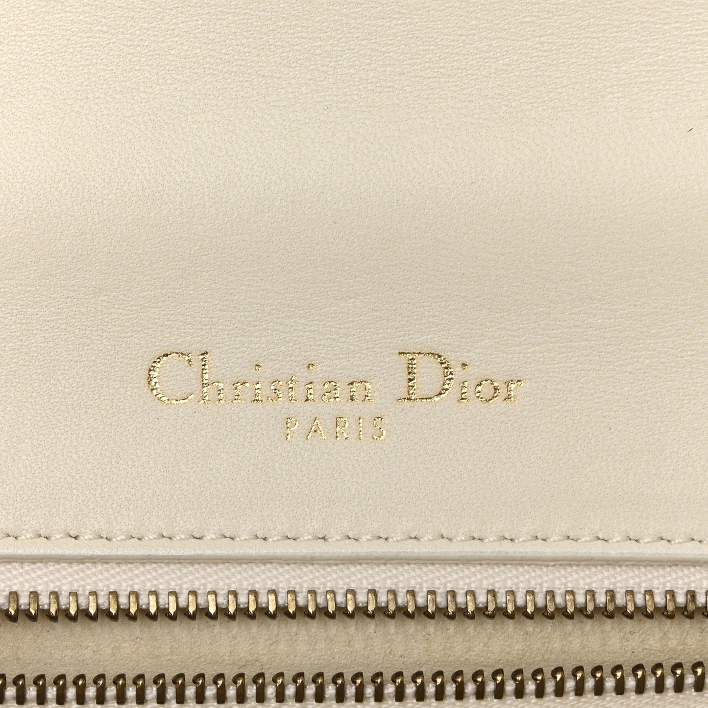 Lambskin Studded Small Diorama Flap Bag Latte