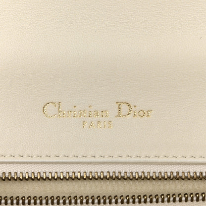 Christian Dior Lambskin Studded Small Diorama Flap Bag Latte 11 of 20