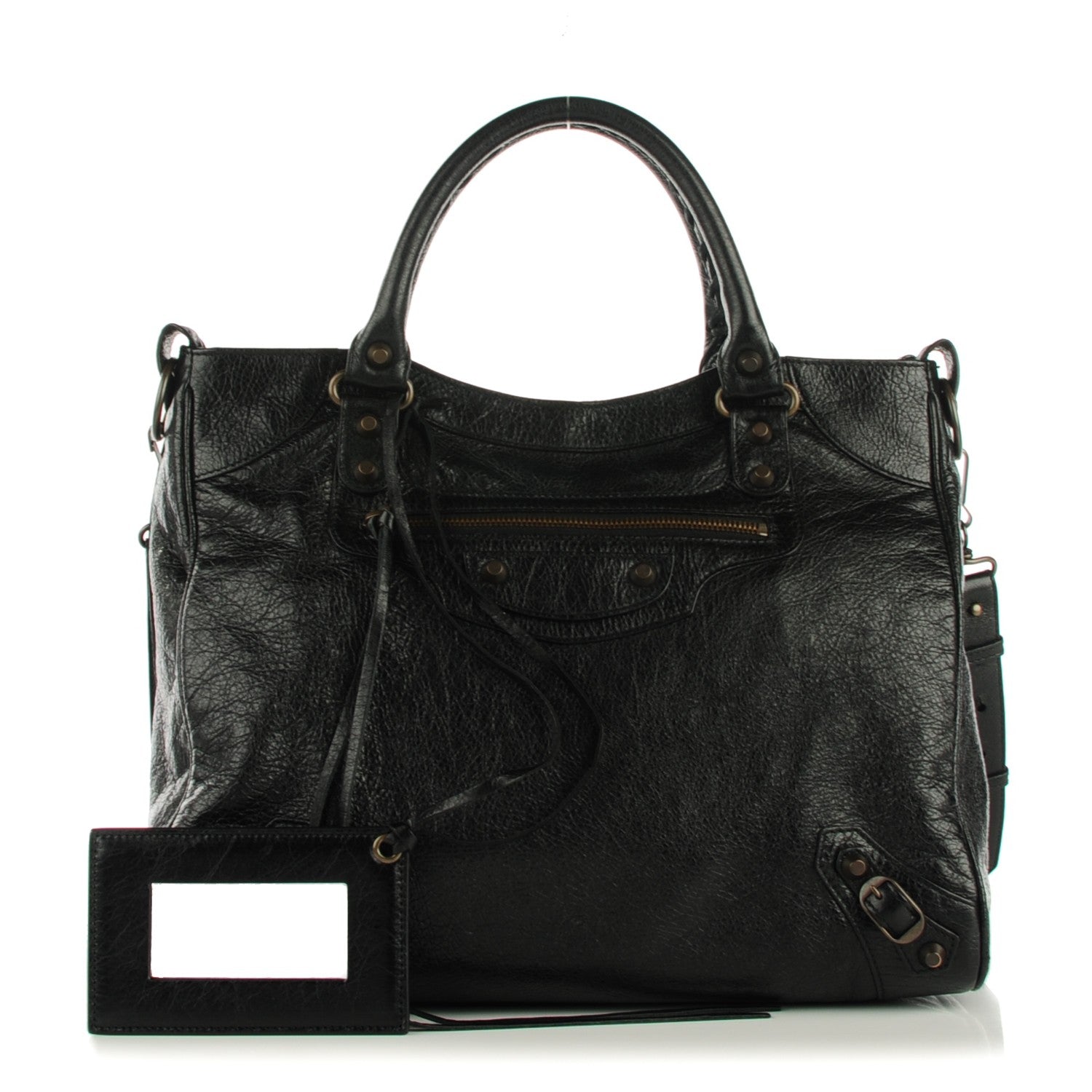 Balenciaga Agneau Classic Hardware Velo Black 1 of 7