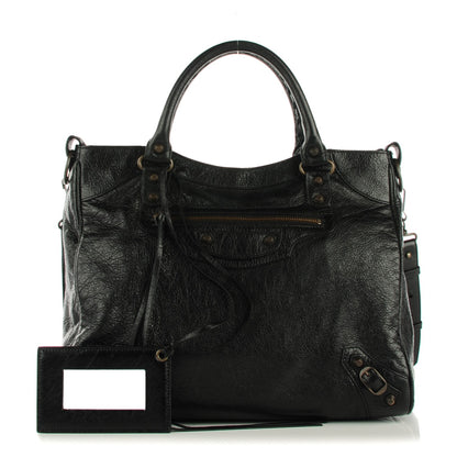 Balenciaga Agneau Classic Hardware Velo Black 1 of 7