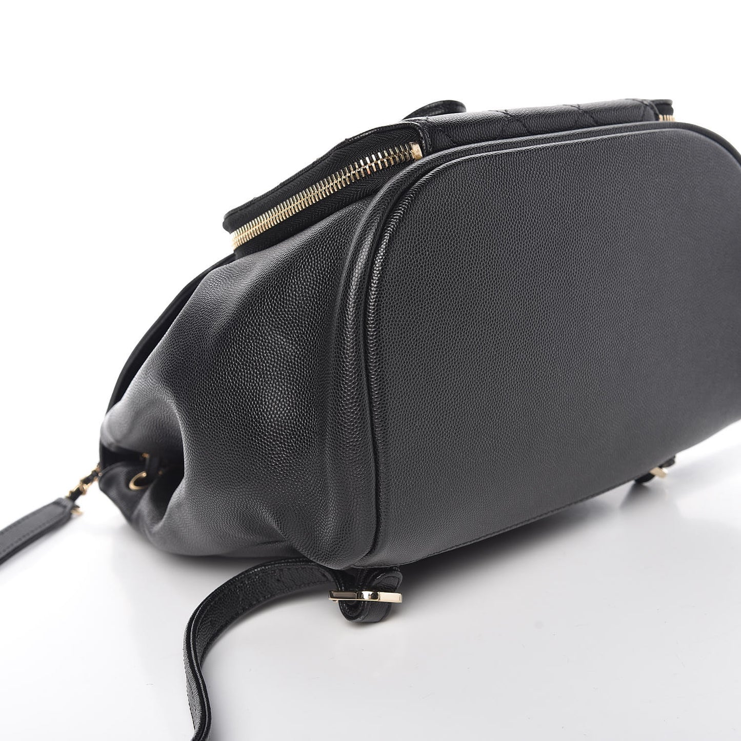 Caviar Quilted Business Affinity Backpack Black