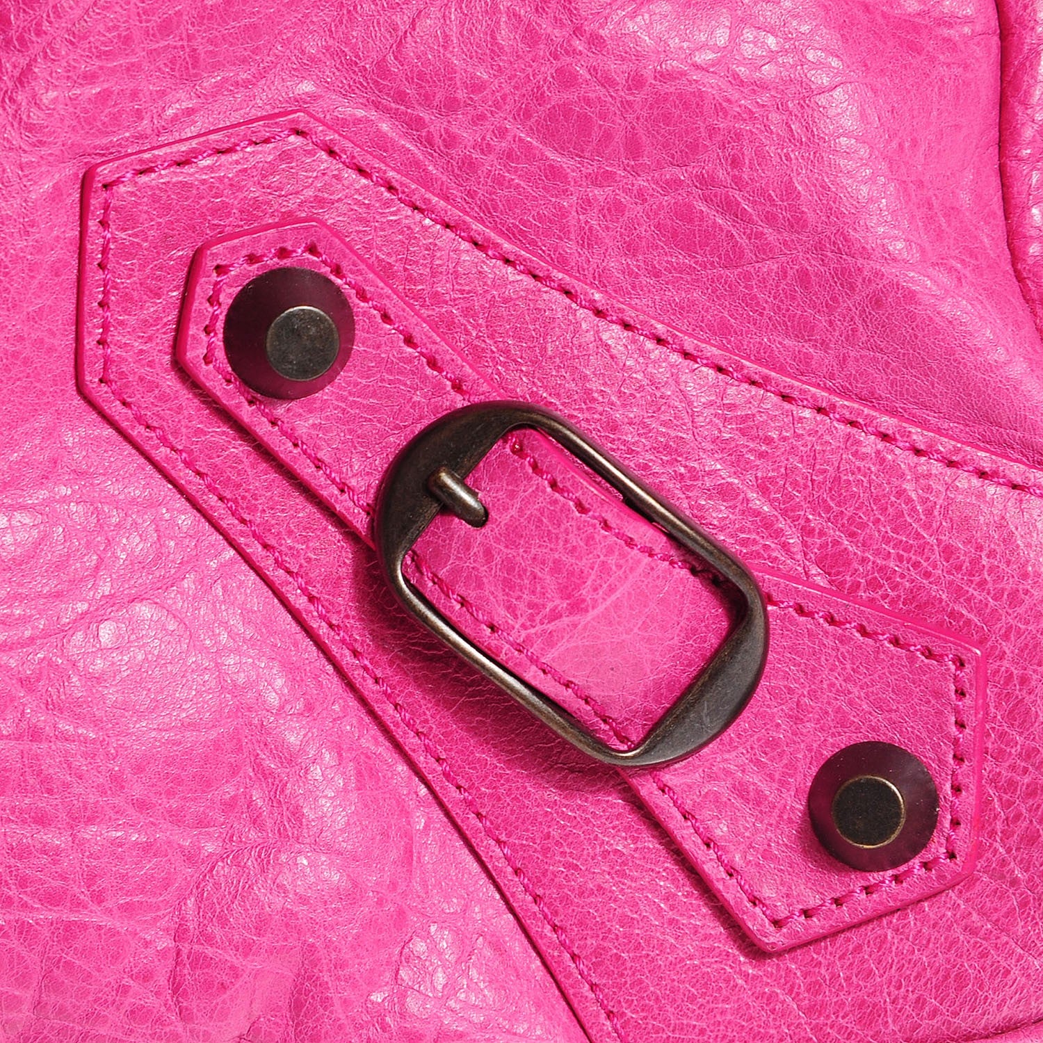Balenciaga Agneau Classic Hardware Town Cyclamen Fucsia 10 of 15