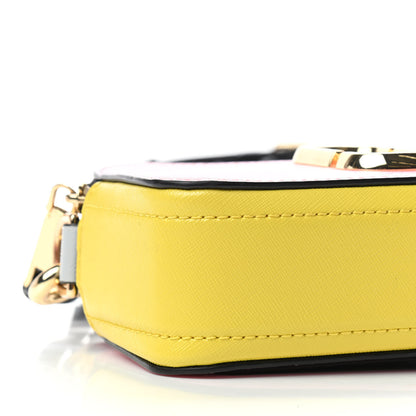 Marc Jacobs Saffiano Small Snapshot Camera Bag Baby Pink Multicolor 5 of 9