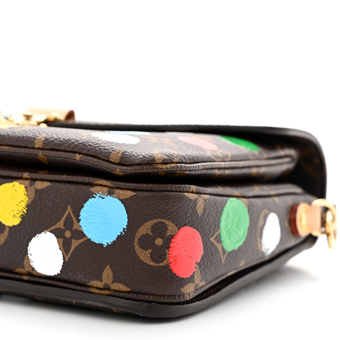 LV x YK Monogram Dots Pochette Métis