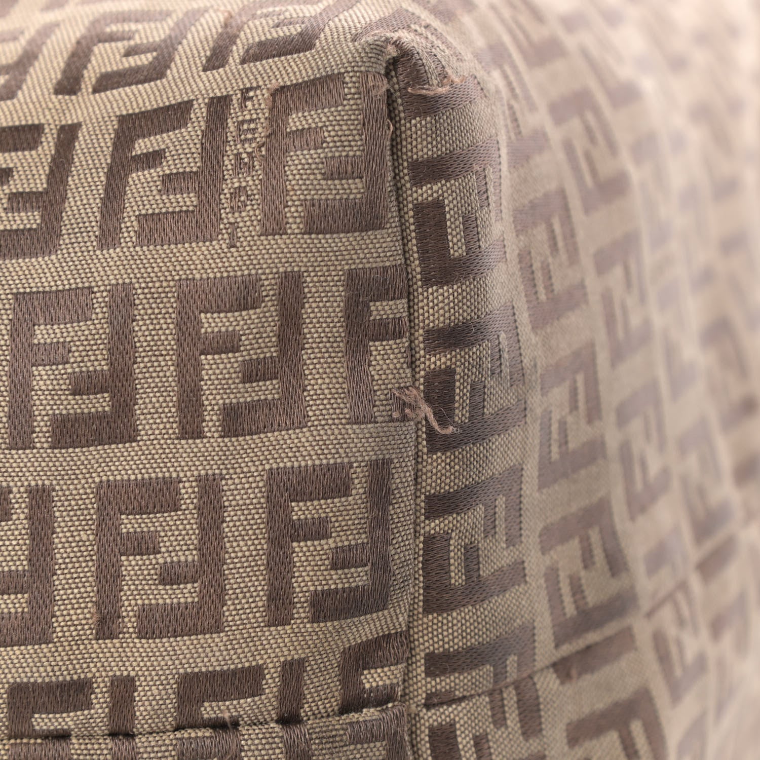 Fendi Zucchino Tote Brown 6 of 7