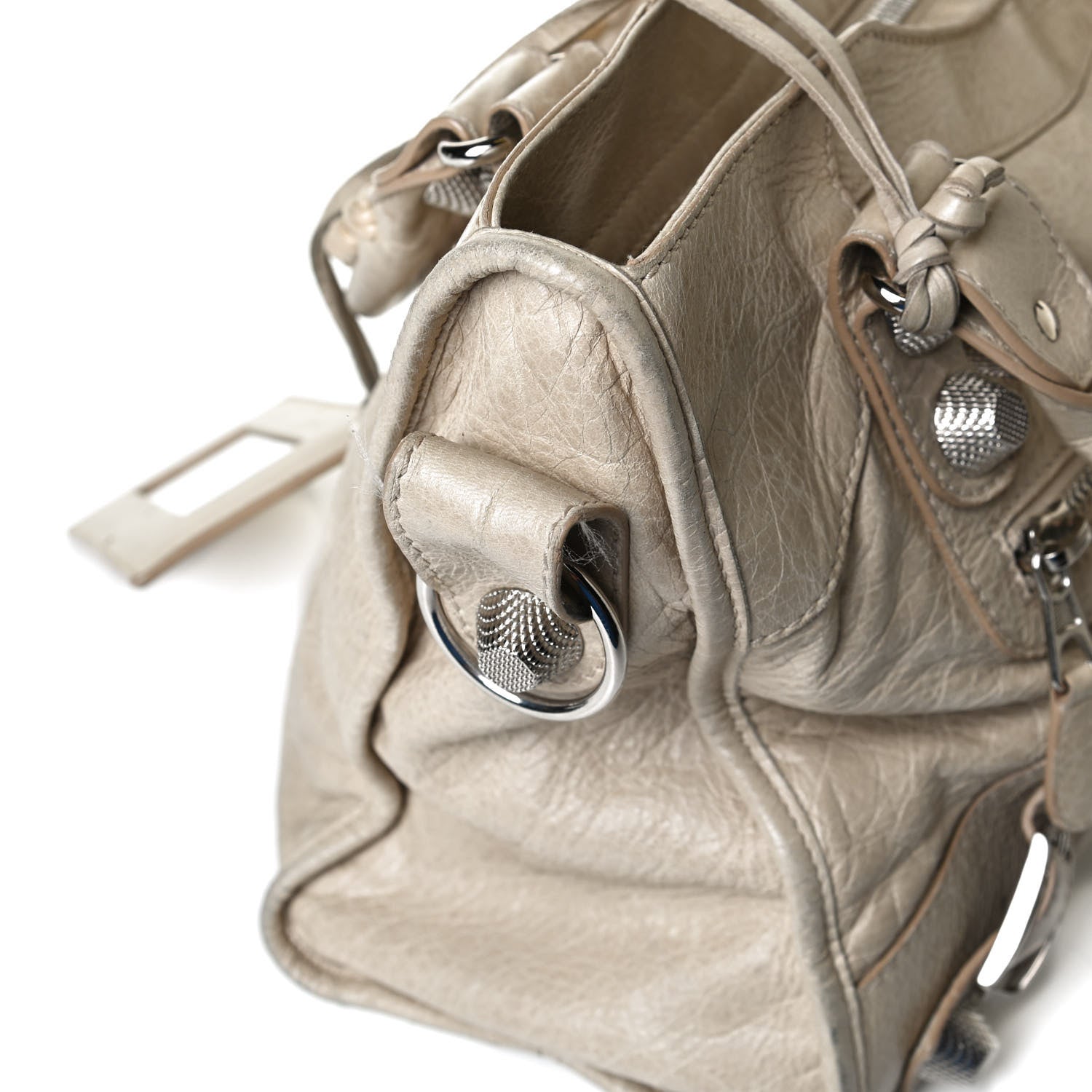 Balenciaga Agneau Giant 21 Silver Hardware City Praline 13 of 32