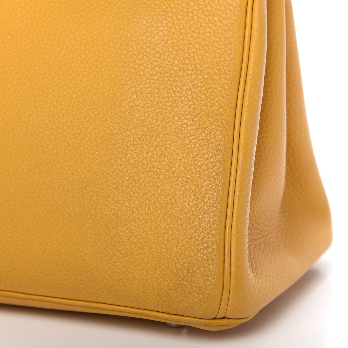 Togo Birkin 25 Jaune Ambre