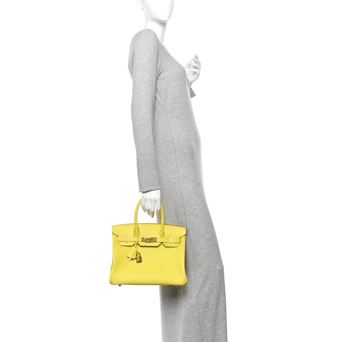 Hermes Epsom Birkin 30 Jaune Poussin 2 of 11