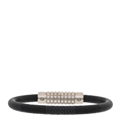 Louis Vuitton Damier Graphite Digit Bracelet 19 3 of 6
