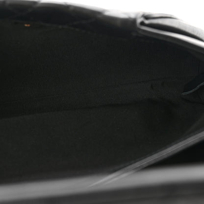Chanel Lambskin Quilted Fold Up Again Clutch Black 5 of 10